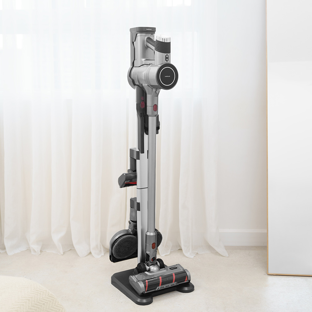 Máy Hút Bụi Không Dây Dùng Pin Sạc Locknlock Premium Cordless Vacuum Cleaner 220 - 240V, 50/60Hz, 350W, 500Ml, Màu Xám - ENV356GRY, , large image number 0